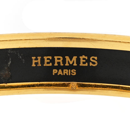 Hermes Enamel Printed Rope Narrow Bracelet 70 Bleu 4 of 4