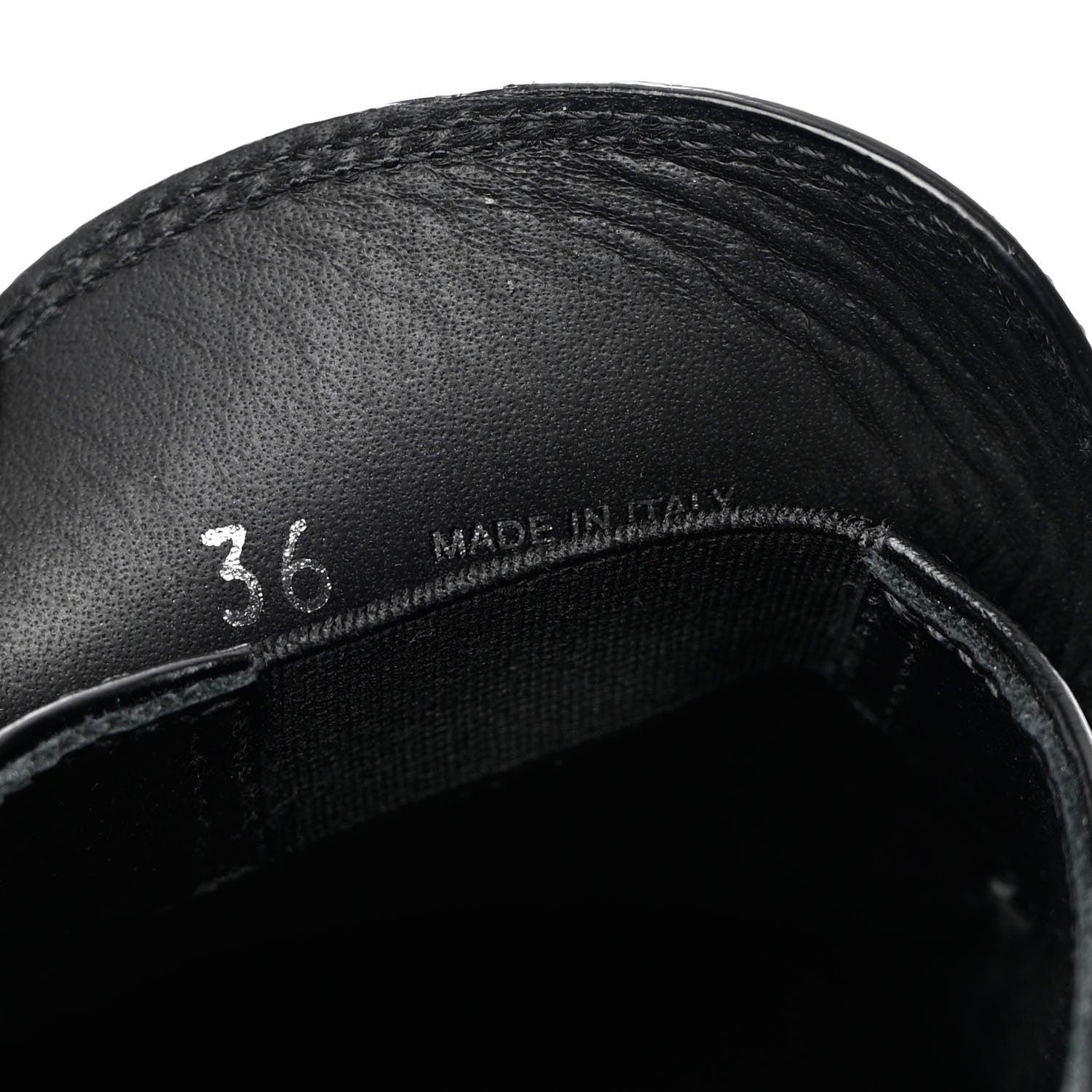 Prada Spazzolato Metal Triangle Logo 50mm Loafers 36 Black 9 of 9