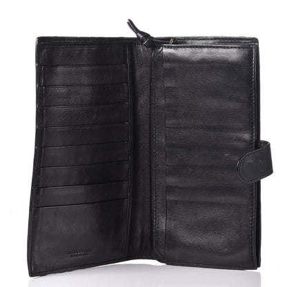 Bottega Veneta Nappa Intrecciato Continental Wallet Black 7 of 15