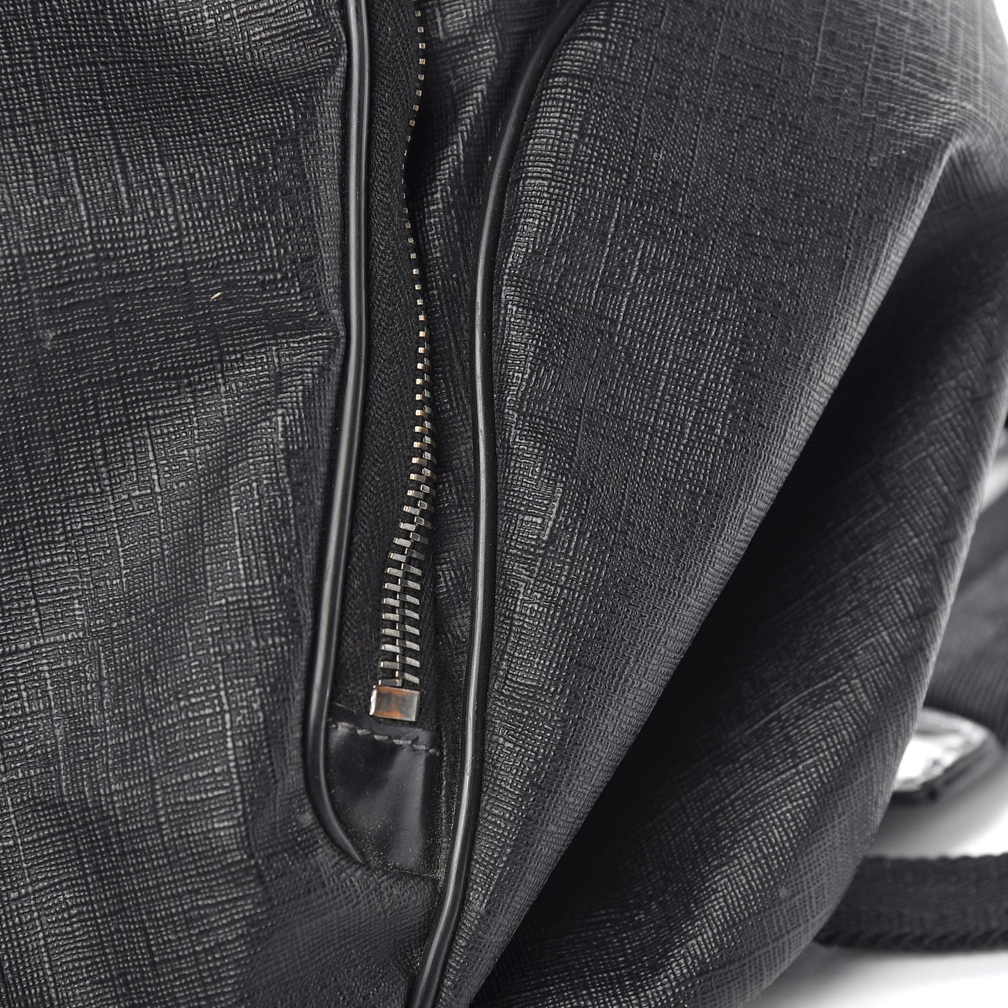 Coated Canvas Interlocking G Travel Backpack Black