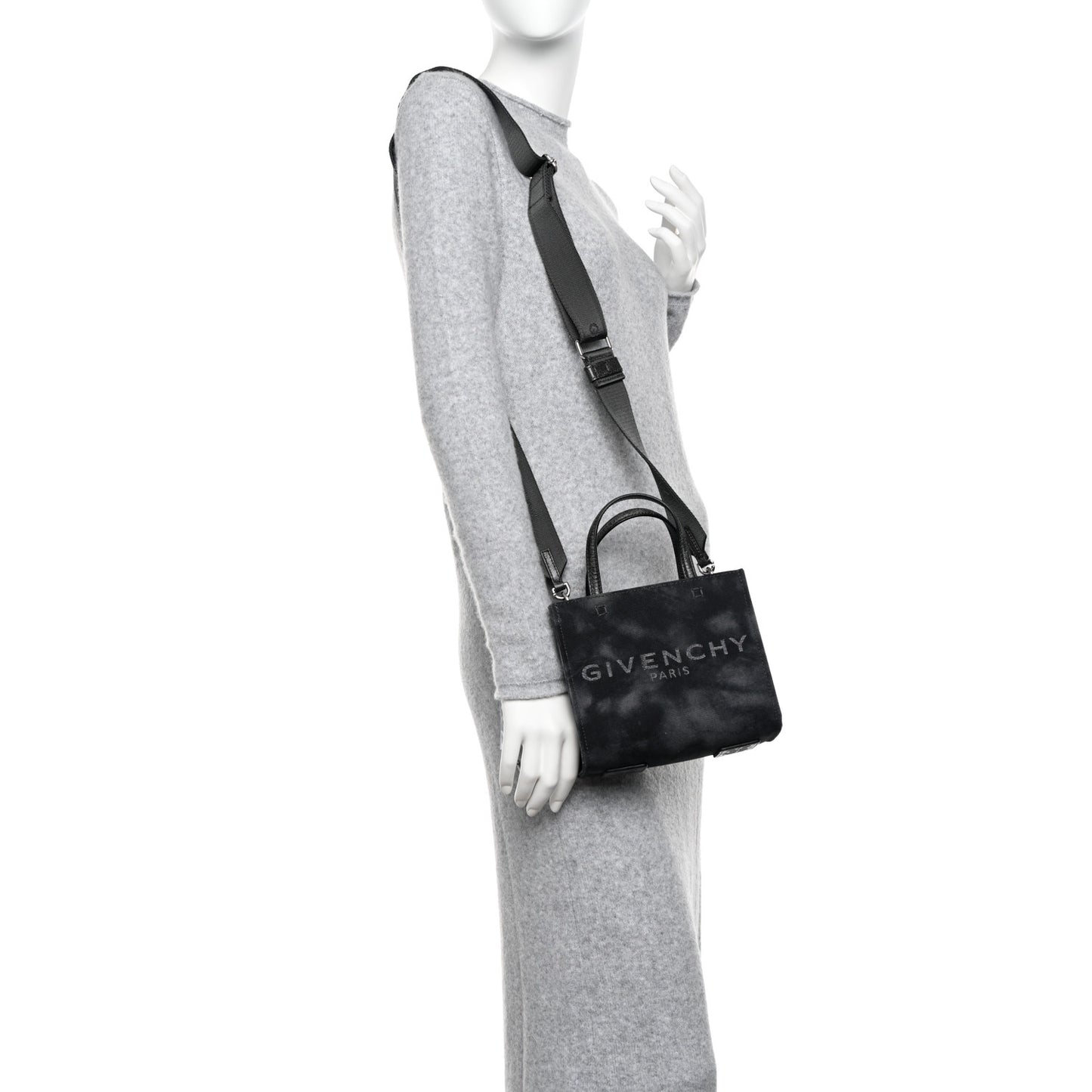Canvas Mini G-Tote Dark Grey