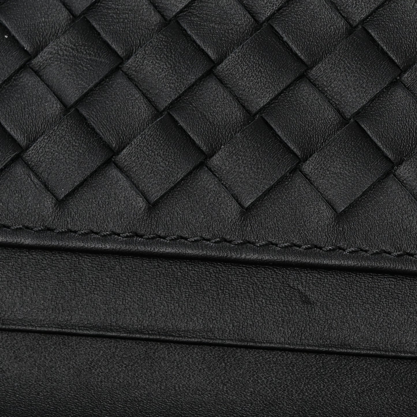 Nappa Intrecciato Wallet Black