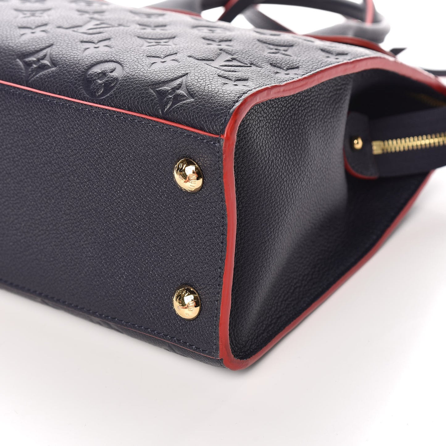 Empreinte Pont Neuf MM Marine Rouge