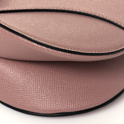Christian Dior Grained Calfskin Saddle Bag Pink 9 of 13