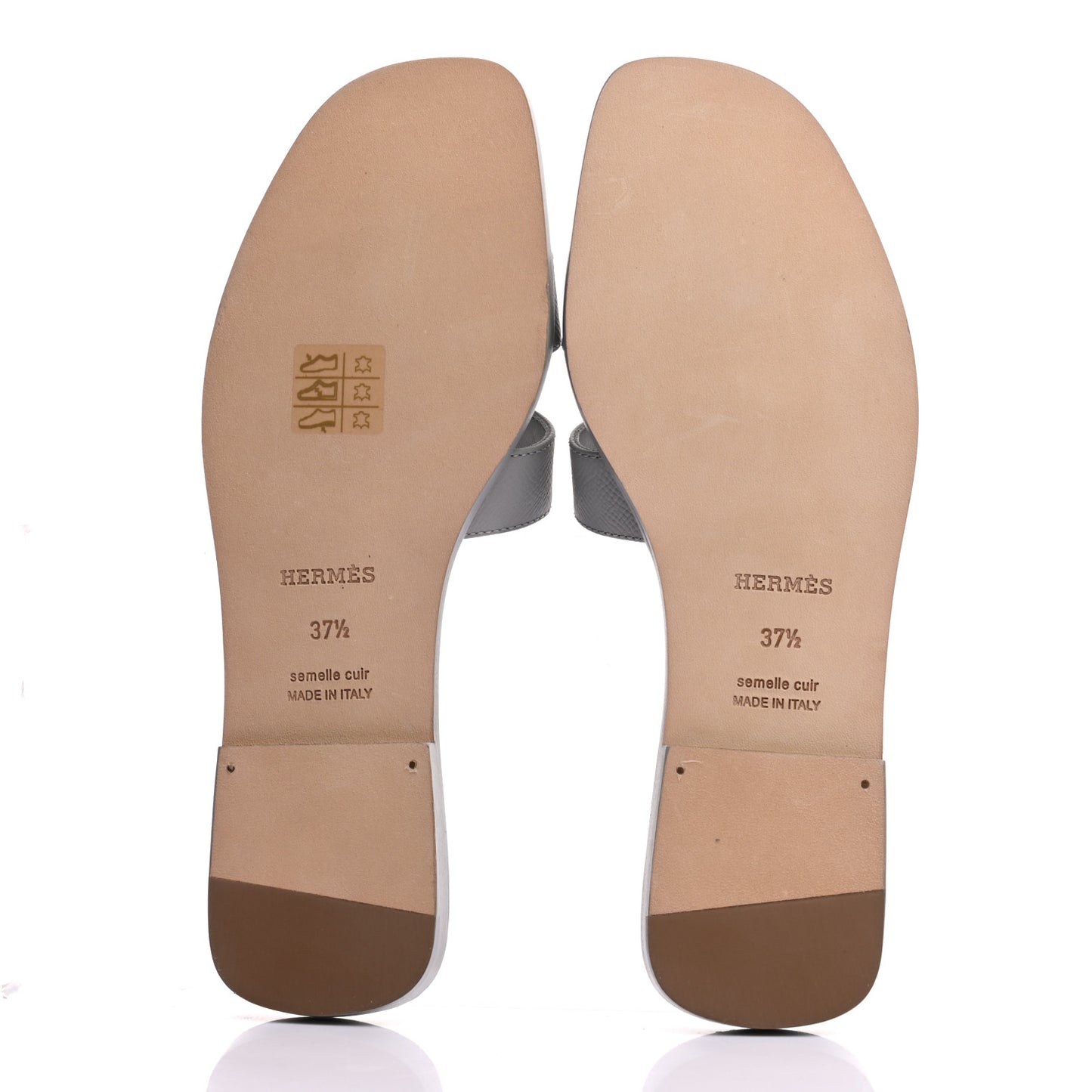 Epsom Oran Sandals 37.5 Bleu Glacier