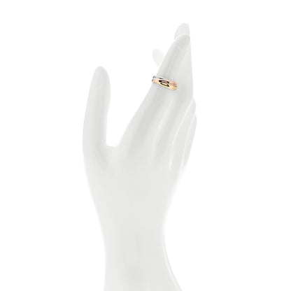 Cartier 18K Pink Yellow White Gold Classic Trinity Ring 47 4 2 of 7