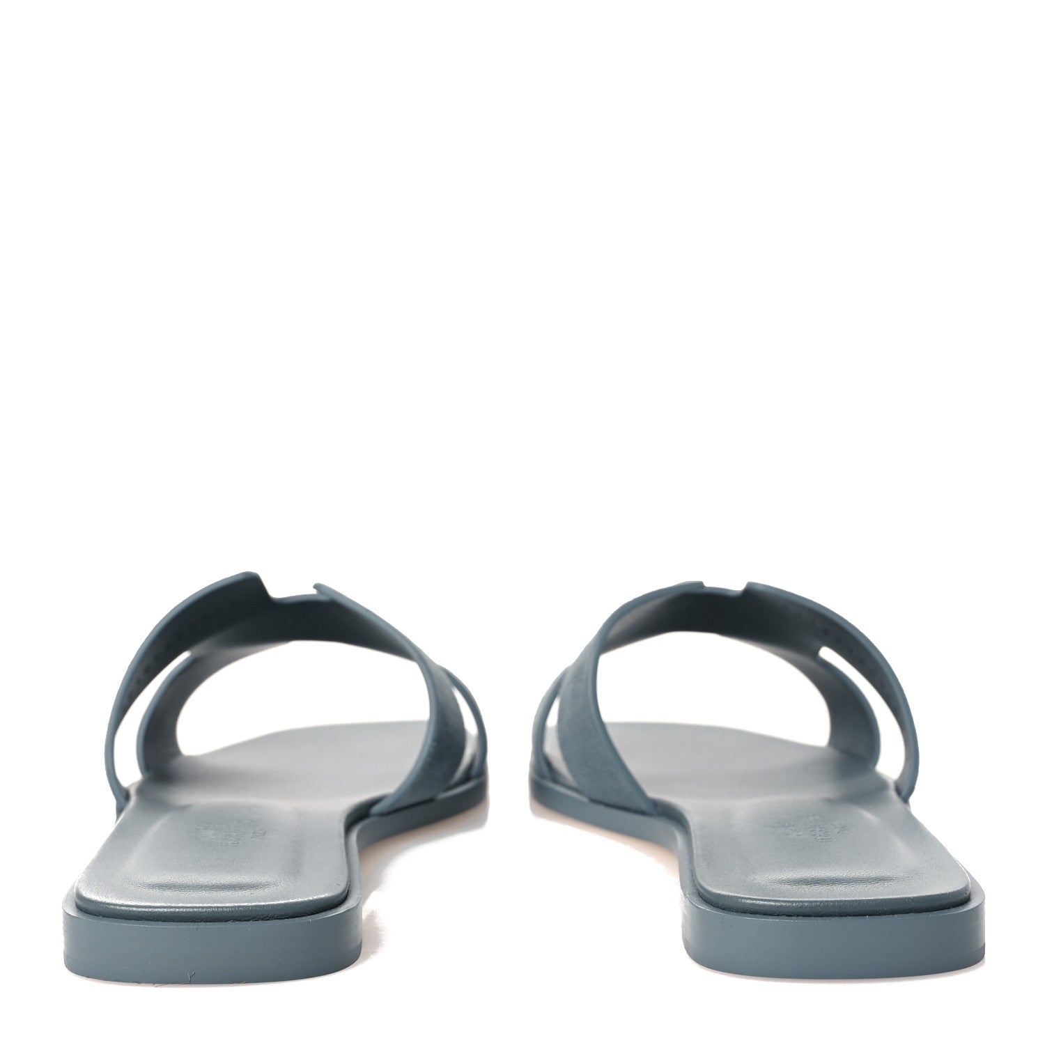 Hermes Suede Goatskin Oran Sandals 39 Bleu Tonnerre 39 Bleu Tonnerre 6 of 12