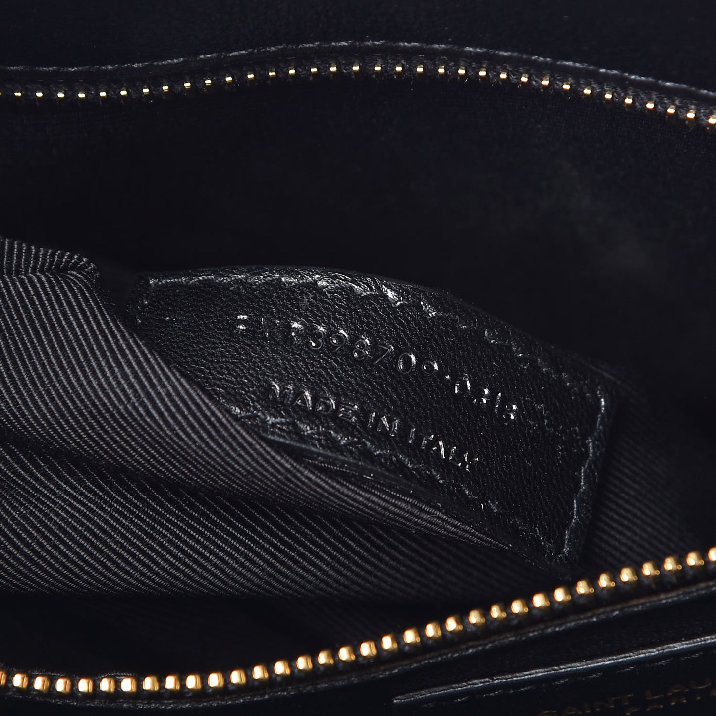 Calfskin Small Sac De Jour Black