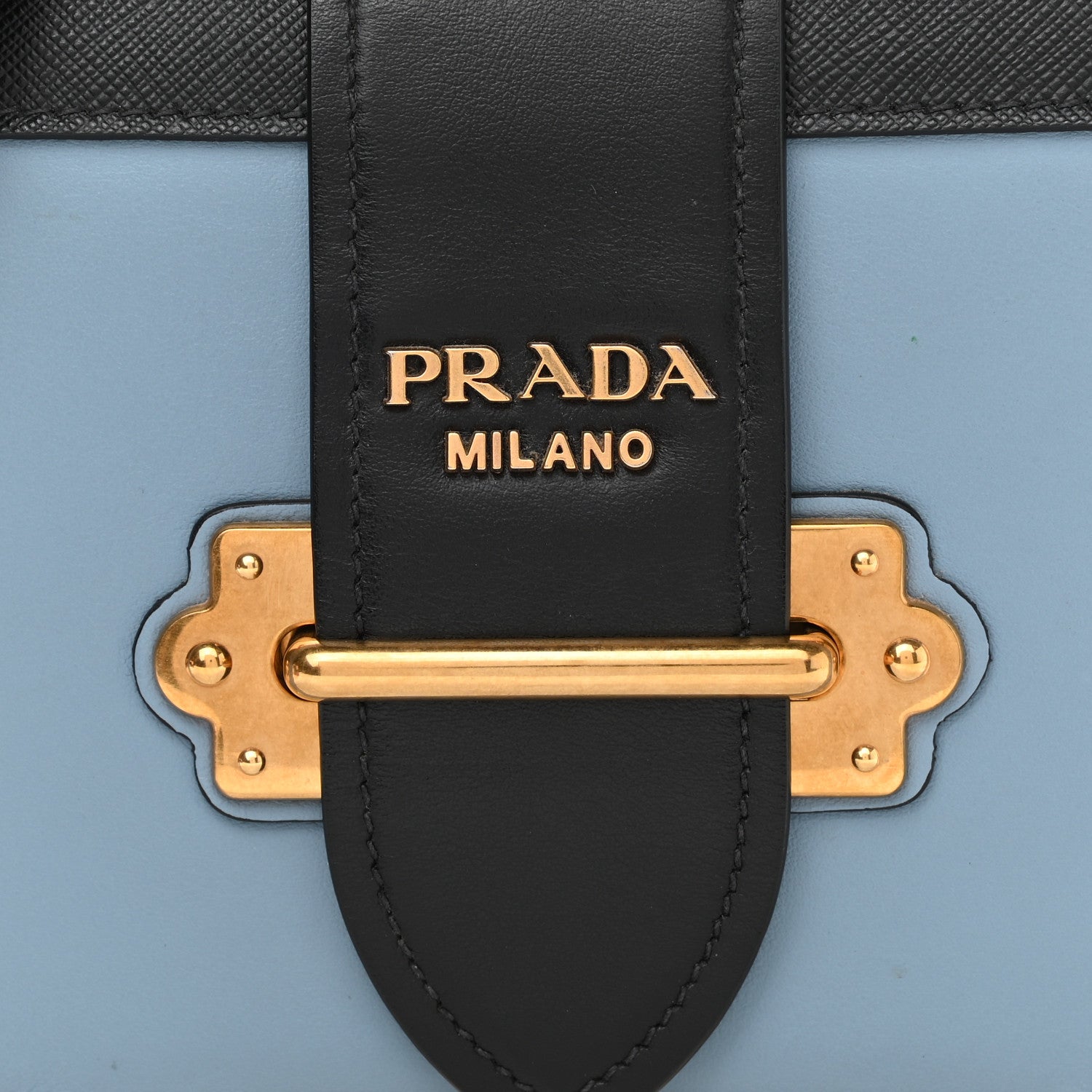 Prada City Calf Saffiano Cahier Bag Astrale Black 6 of 8
