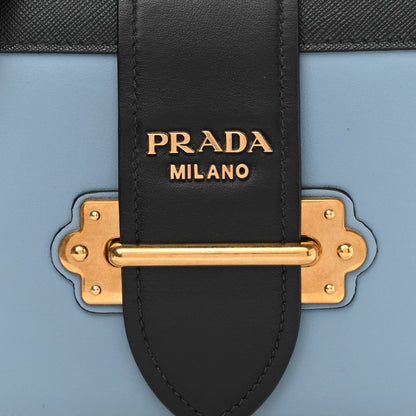 Prada City Calf Saffiano Cahier Bag Astrale Black 6 of 8
