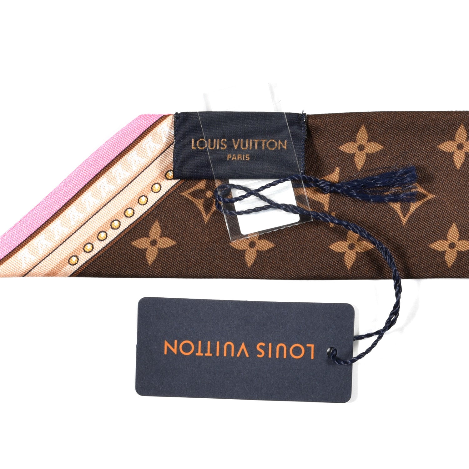 Louis Vuitton Silk Ultimate Monogram BB Bandeau Black 3 of 3