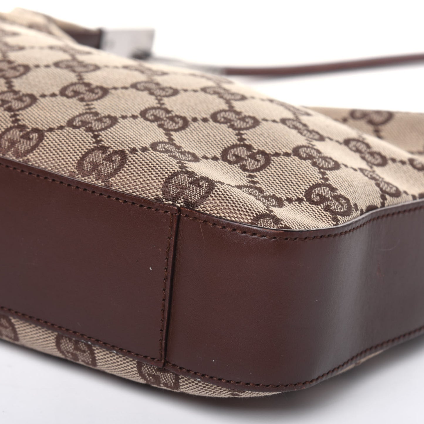 Monogram GG Small Clasp Hobo Brown