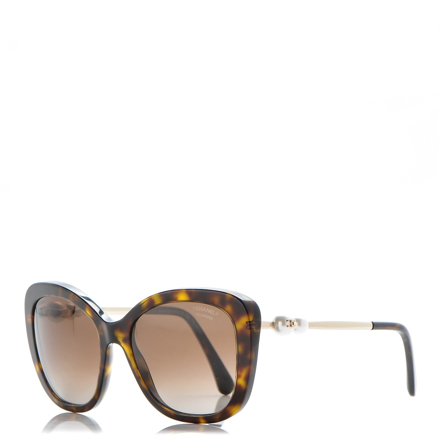 Square Winter Polarized Pearl Sunglasses 5339-H-A Tortoise