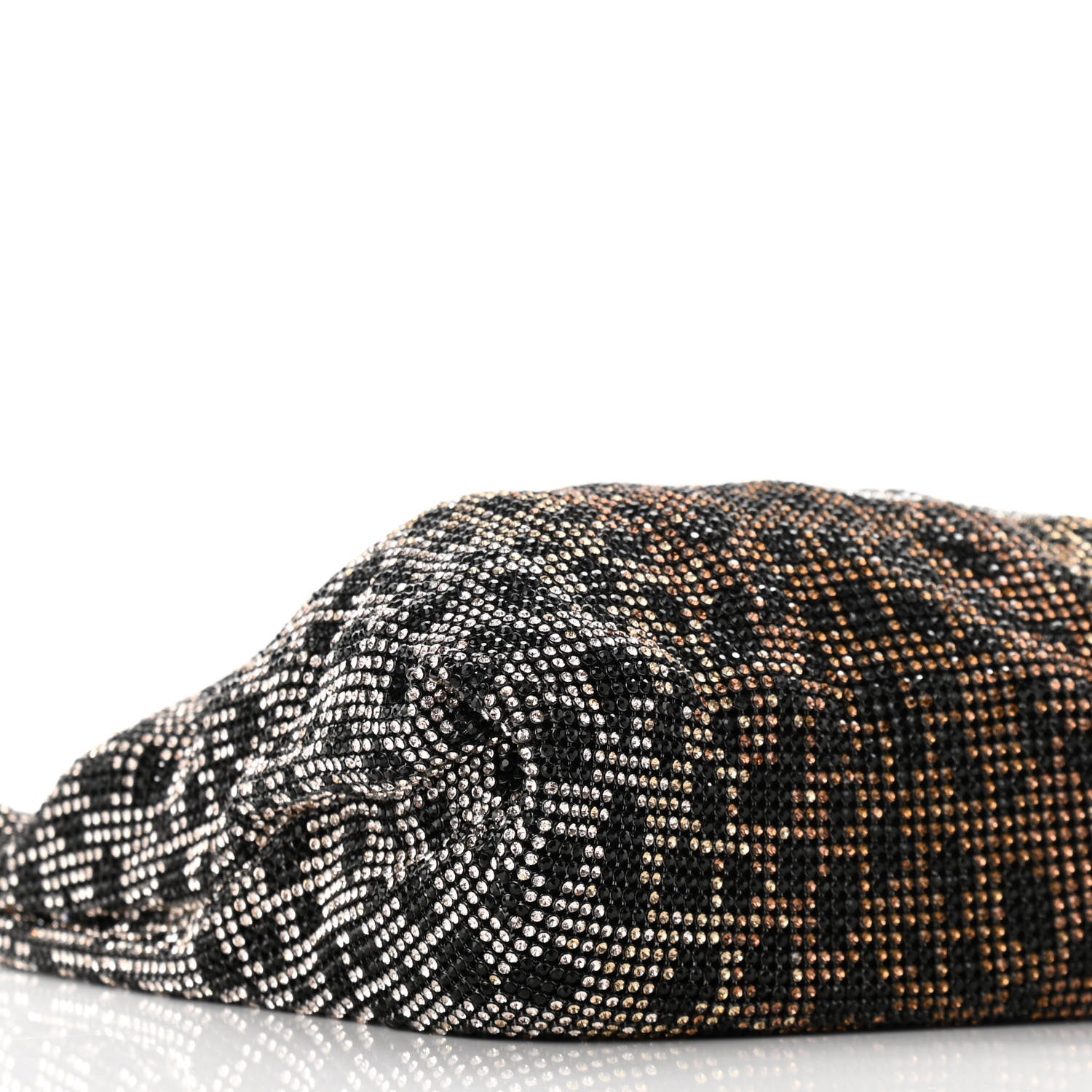 Alexander Wang Crystal Leopard Mini Wanglock Shopper Black Brown 8 of 9