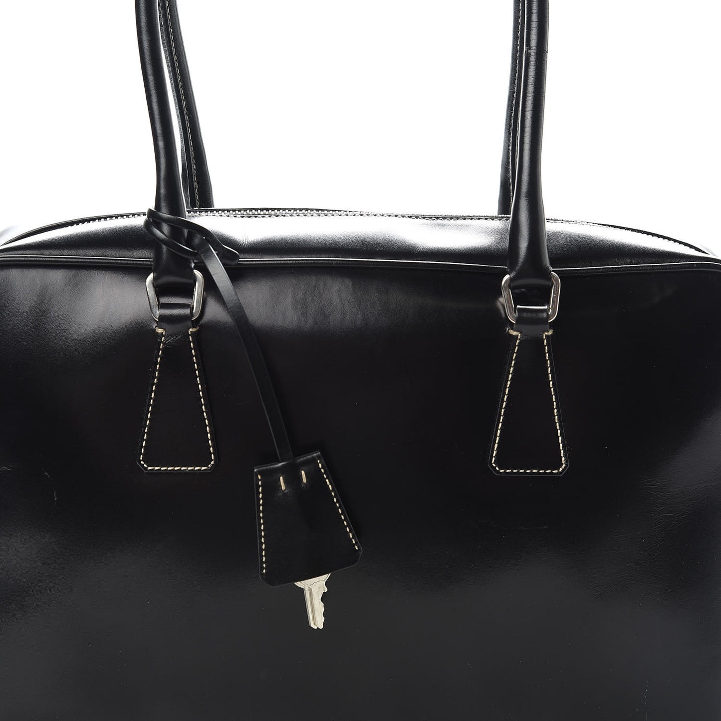 Vitello Box Bauletto Black