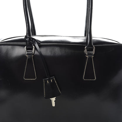 Prada Vitello Box Bauletto Black 11 of 11