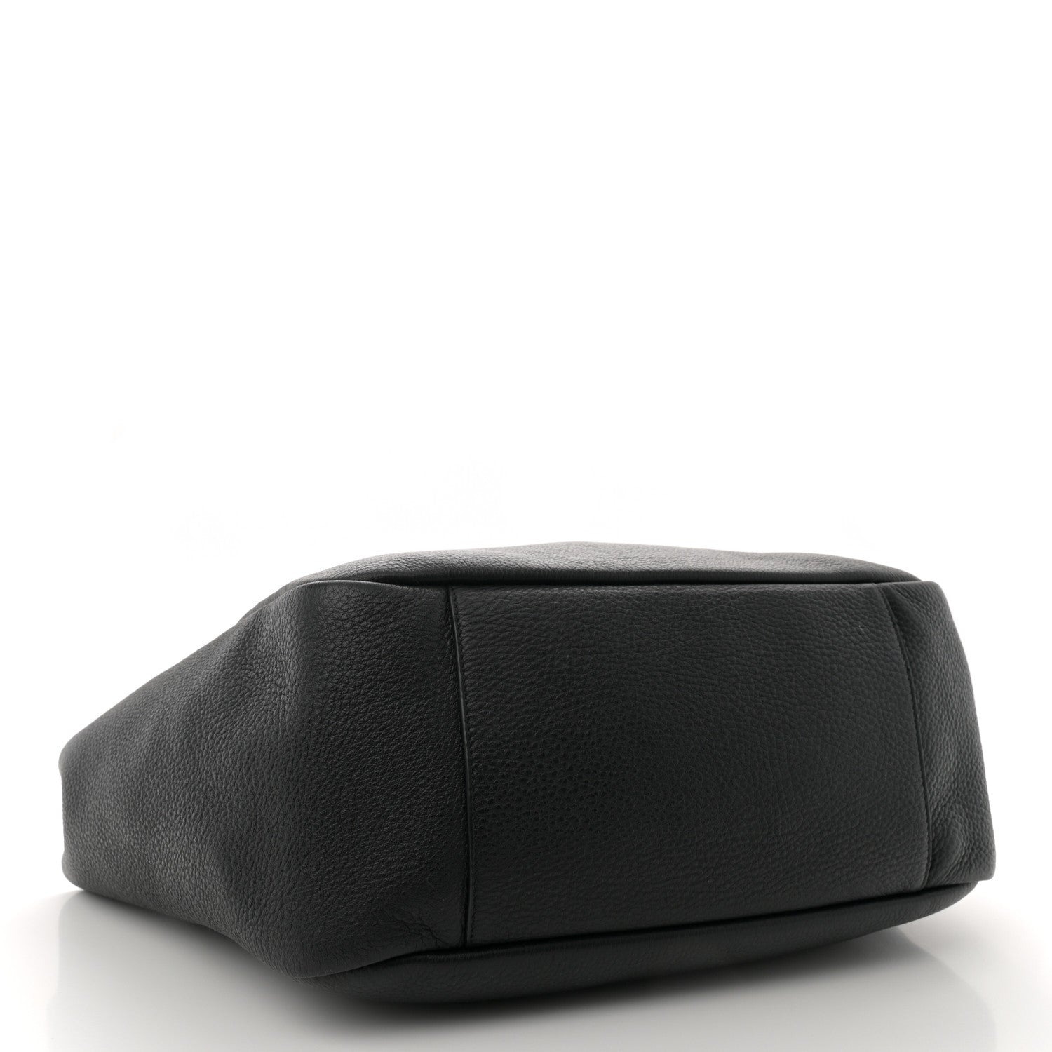Saint Laurent Grained Deerskin Bea Tote Black 4 of 11