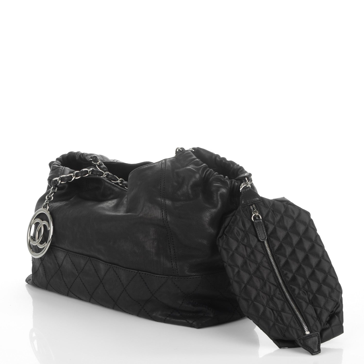 Chanel Calfskin Baby Coco Cabas Black 5 of 9