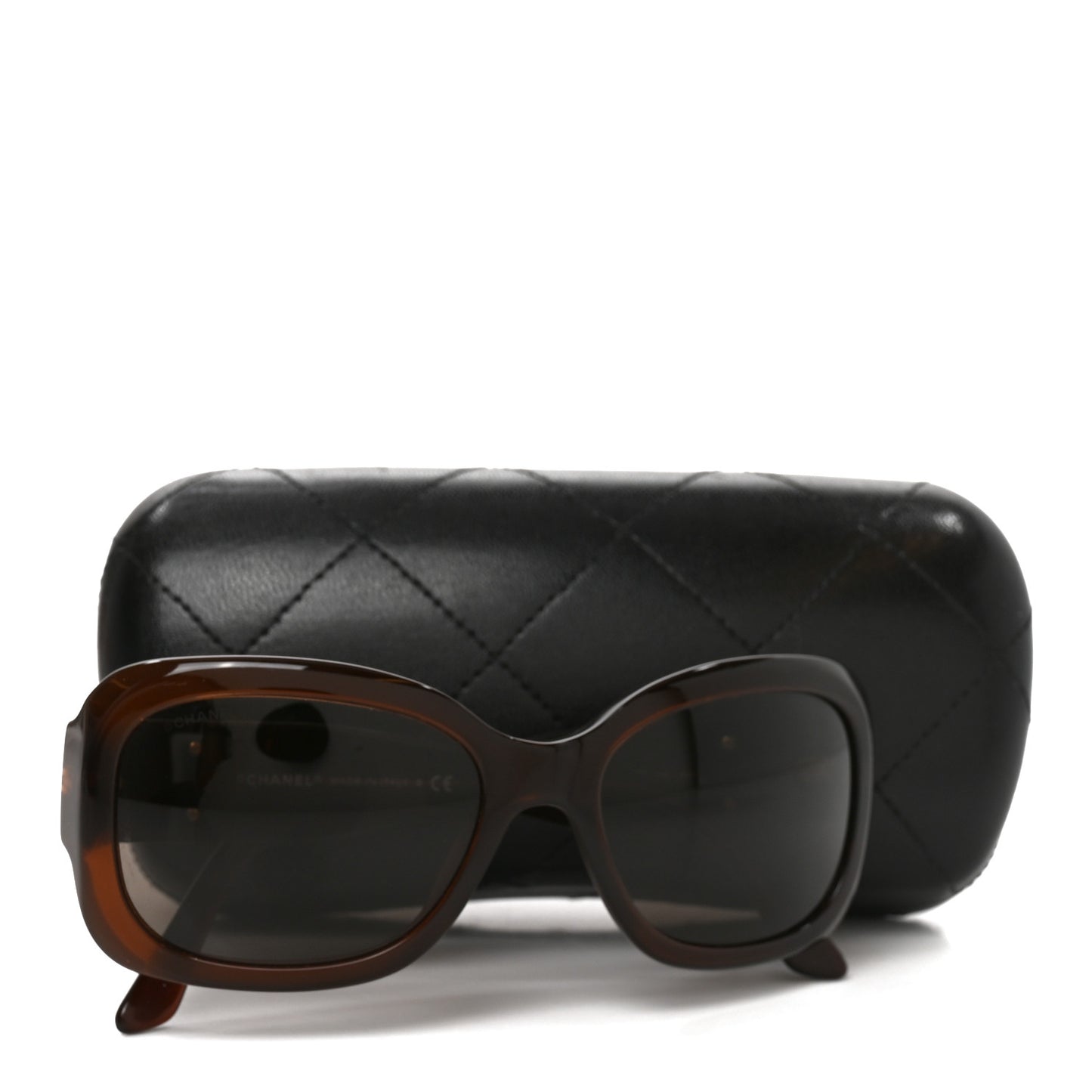 Studded CC Sunglasses 5102 Tortoise