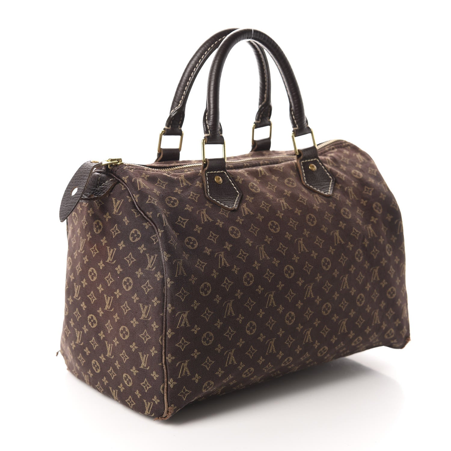 Louis Vuitton Mini Lin Speedy 30 Ebene 3 of 15