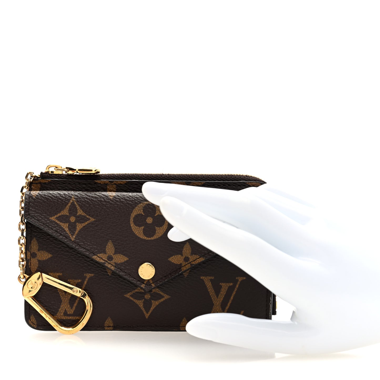 Monogram Recto Verso Card Holder Black