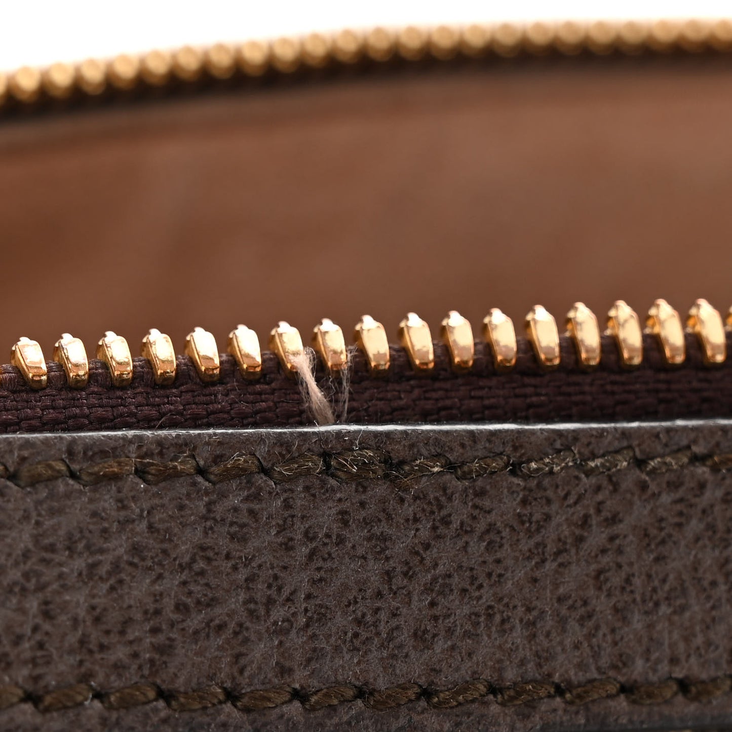 GG Supreme Monogram Textured Dollar Calfskin Web Medium Ophidia Boston Beige Ebony New Acero