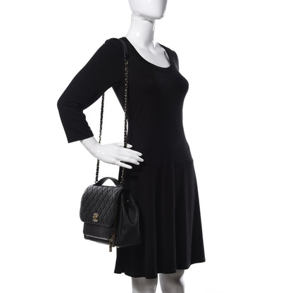Chanel Caviar Quilted Large Business Affinity Flap Black 2 of 10