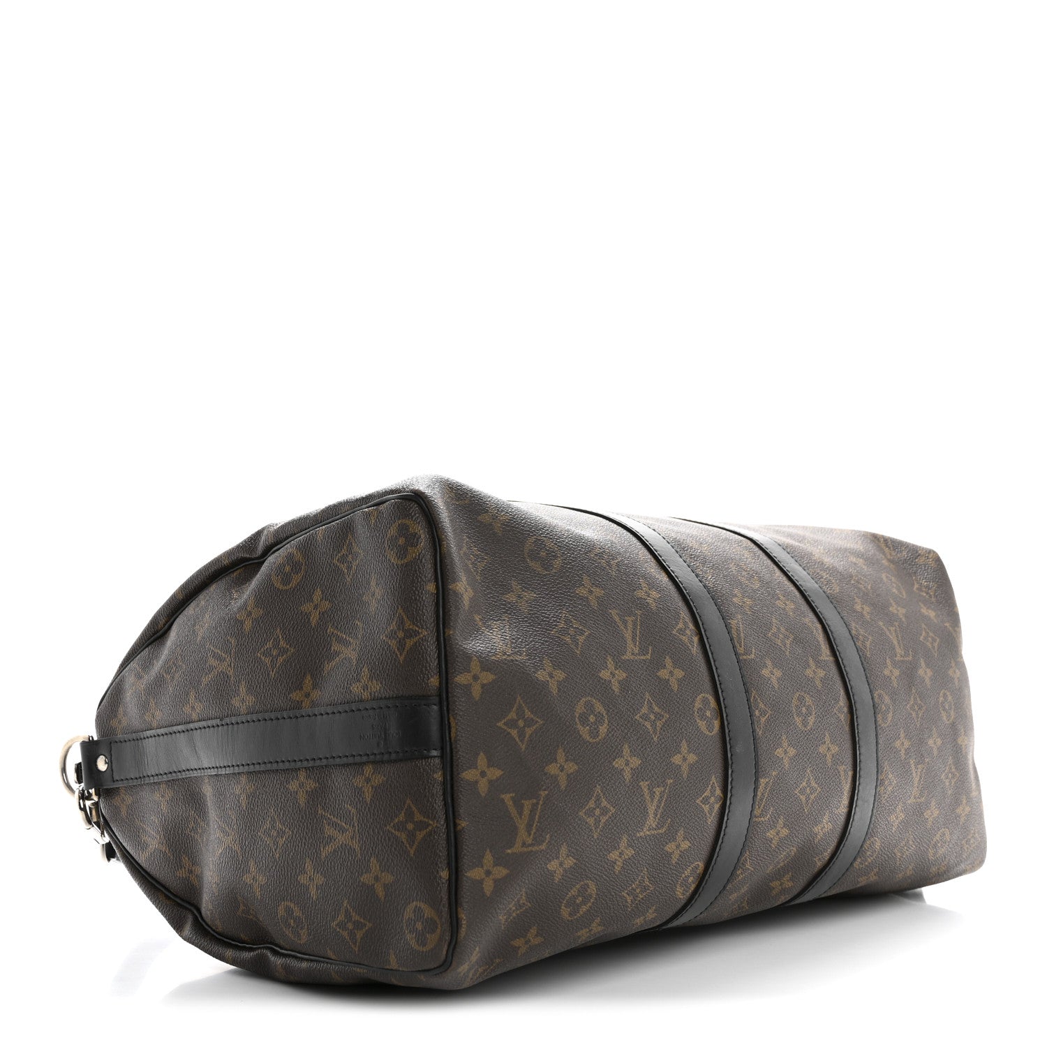 Louis Vuitton Monogram Macassar Keepall Bandouliere 45 3 of 14