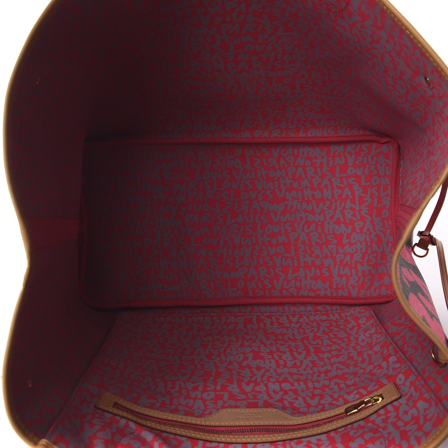 Monogram Graffiti Neverfull GM Fuchsia