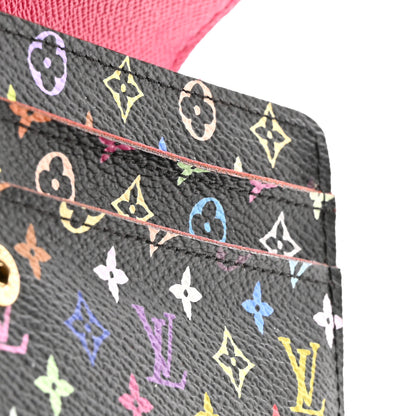 Louis Vuitton Monogram Multicolor Sarah Wallet Black Grenade 8 of 9