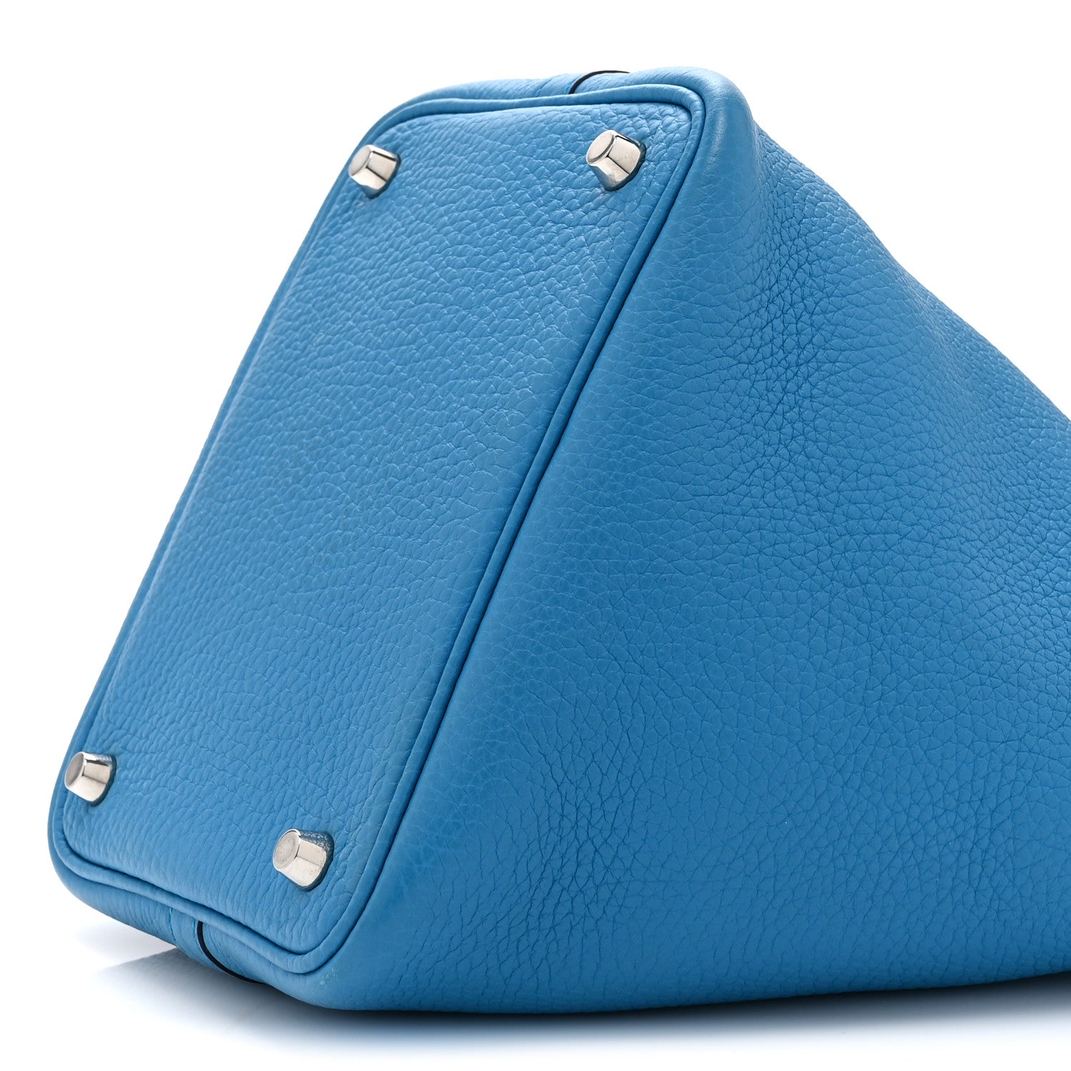 Hermes Taurillon Clemence Picotin Lock 18 PM Bleu Frida 10 of 10