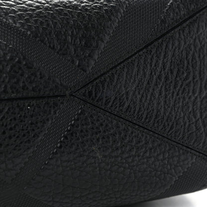 Burberry Heritage Grain Check Embossed Medium Dewsbury Tote Black 12 of 12