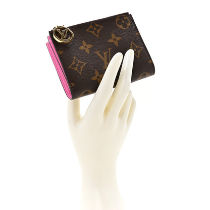 Louis Vuitton Monogram Lisa Wallet Rose Lollipop 2 of 8