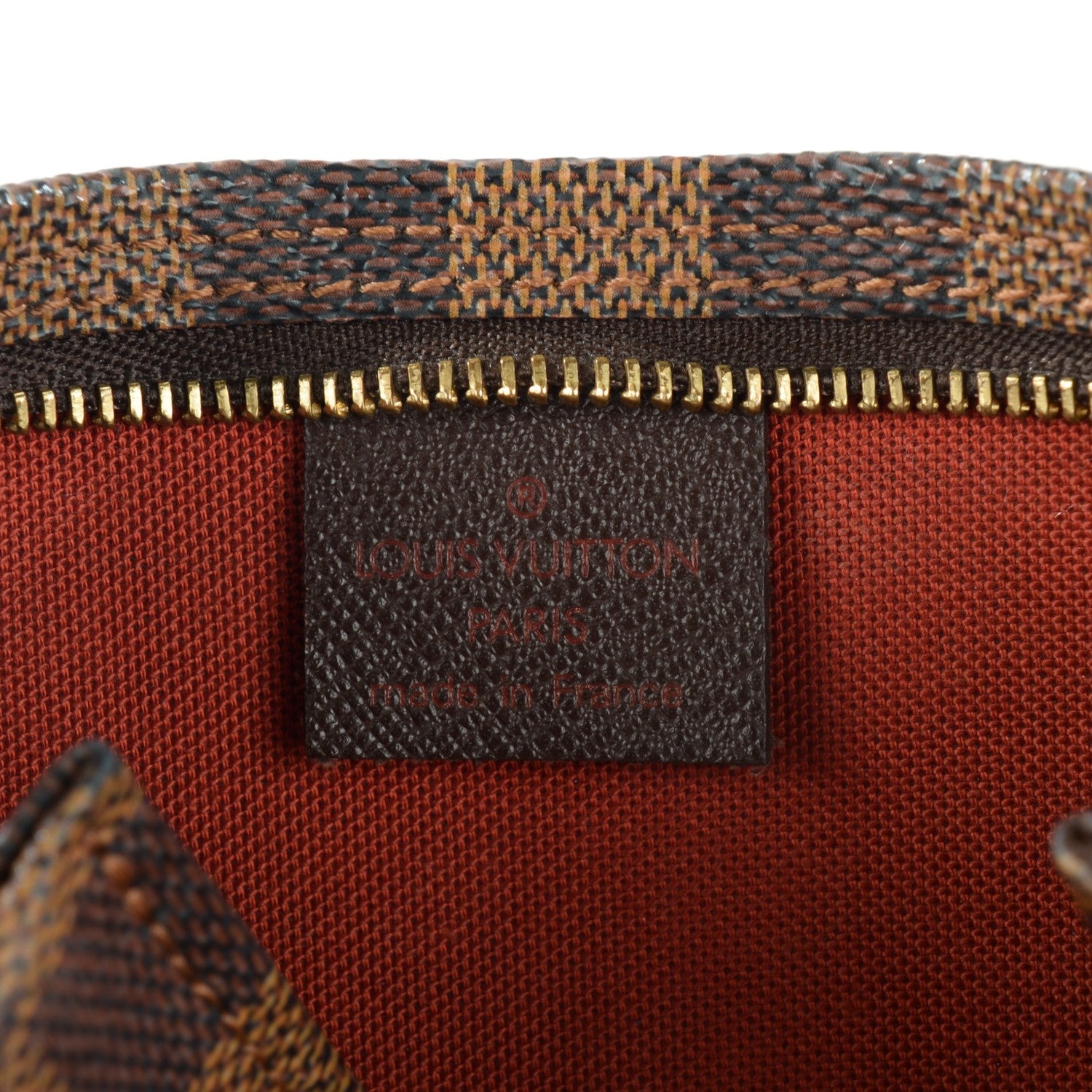 Louis Vuitton Damier Ebene Trousse Make Up Bag Pochette 6 of 7