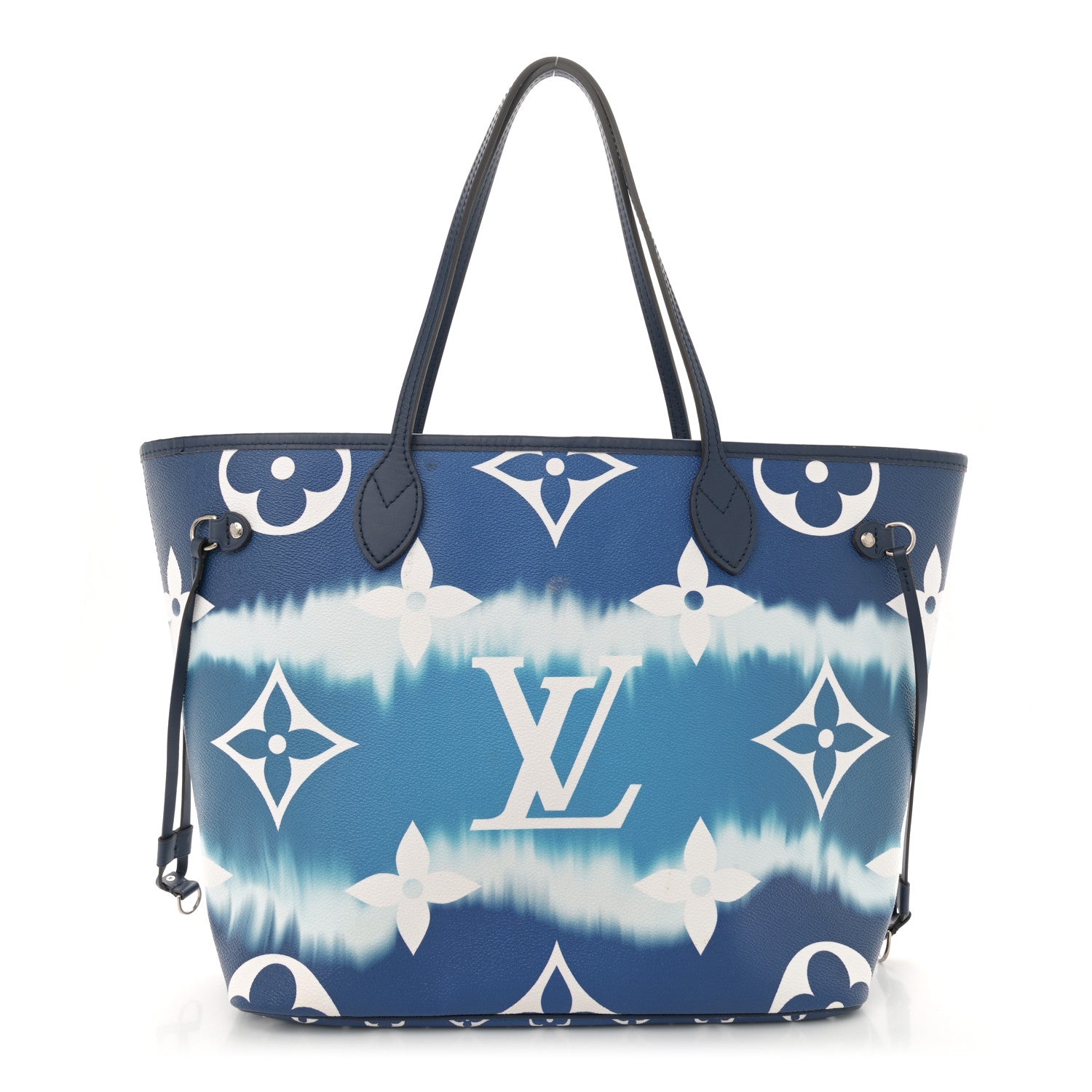 Louis Vuitton Monogram Escale Neverfull MM Blue 1 of 13