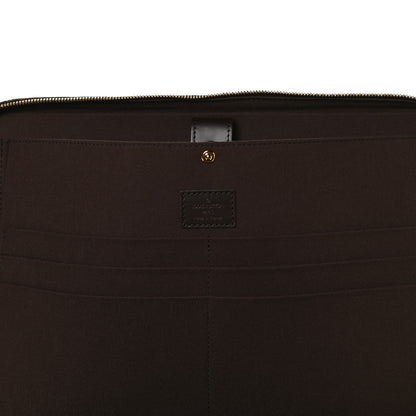 Louis Vuitton Damier Ebene Porte Ordinateur Sabana Computer Case 6 of 19