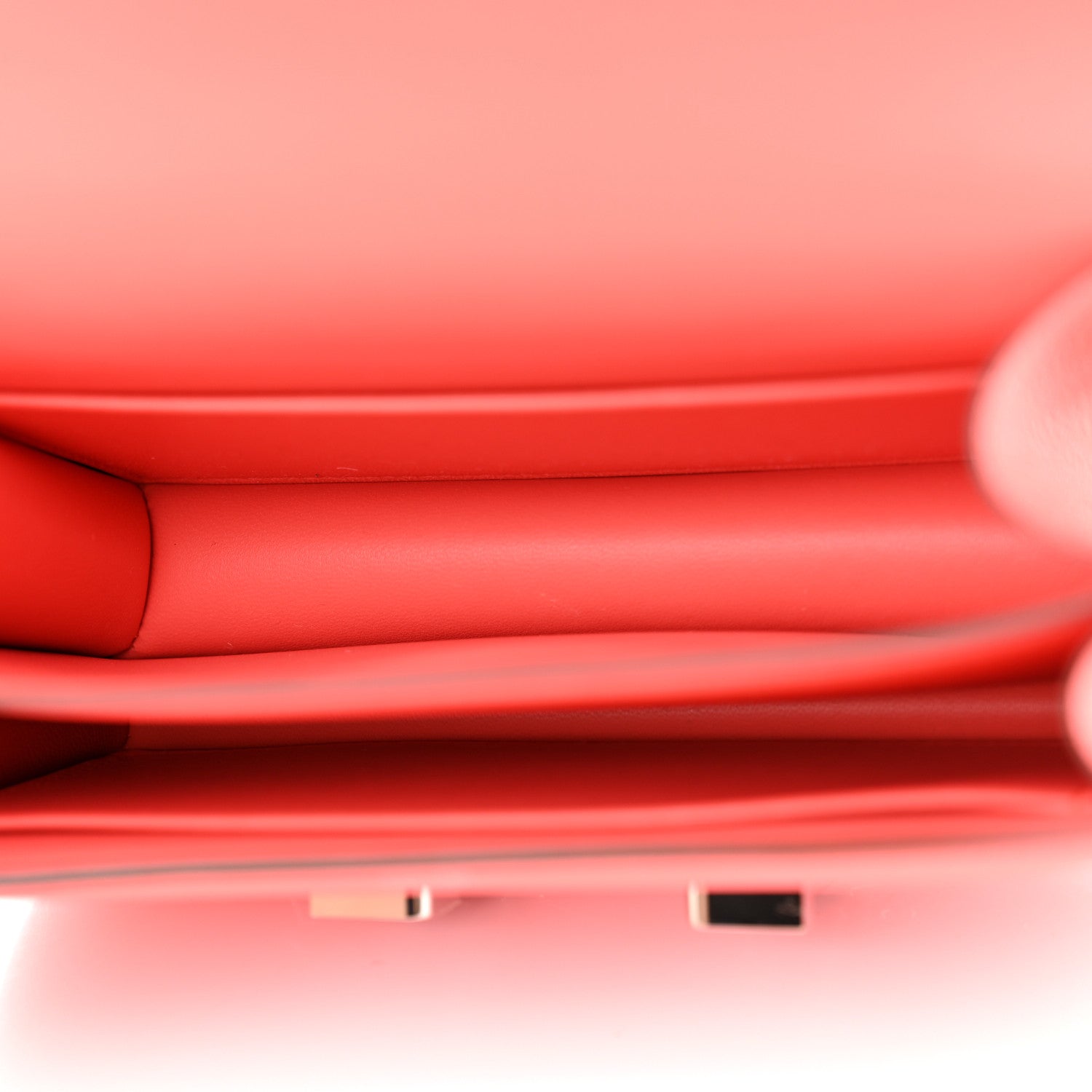 Hermes Epsom Enamel Constance 18 Rose Texas Rouge De Coeur 5 of 12