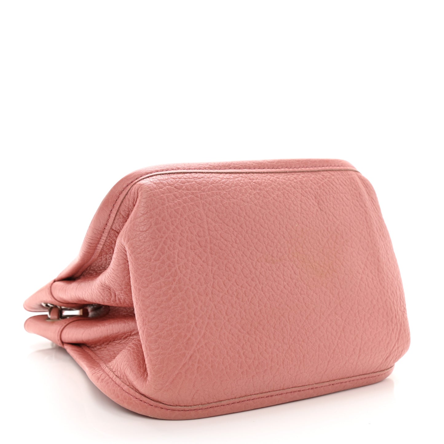 Calfskin Mademoiselle Shoulder Bag Pink