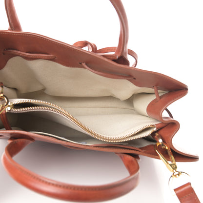 Mansur Gavriel Calfskin Sun Bag Brandy 5 of 16
