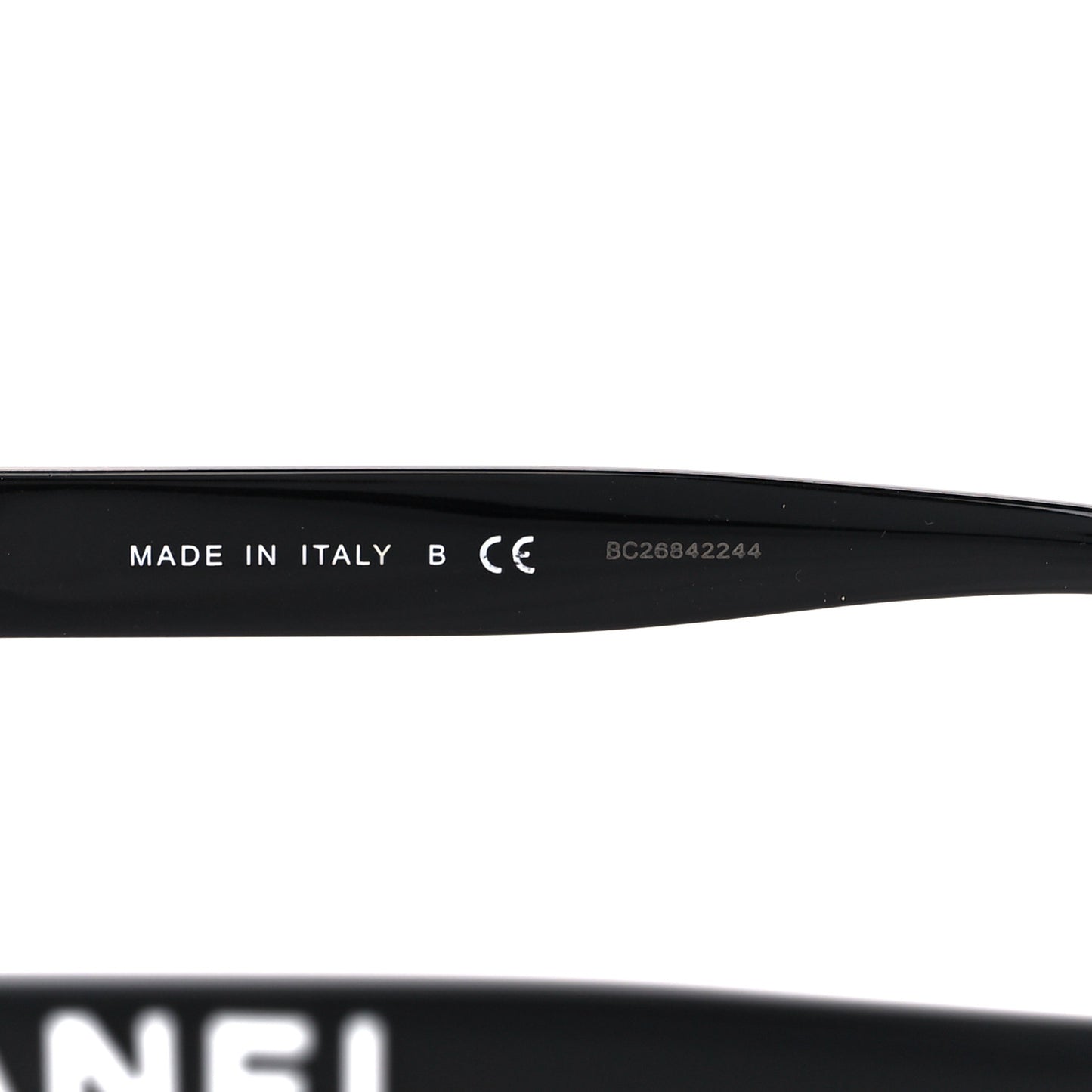 Acetate Square Sunglasses 5408-A Black