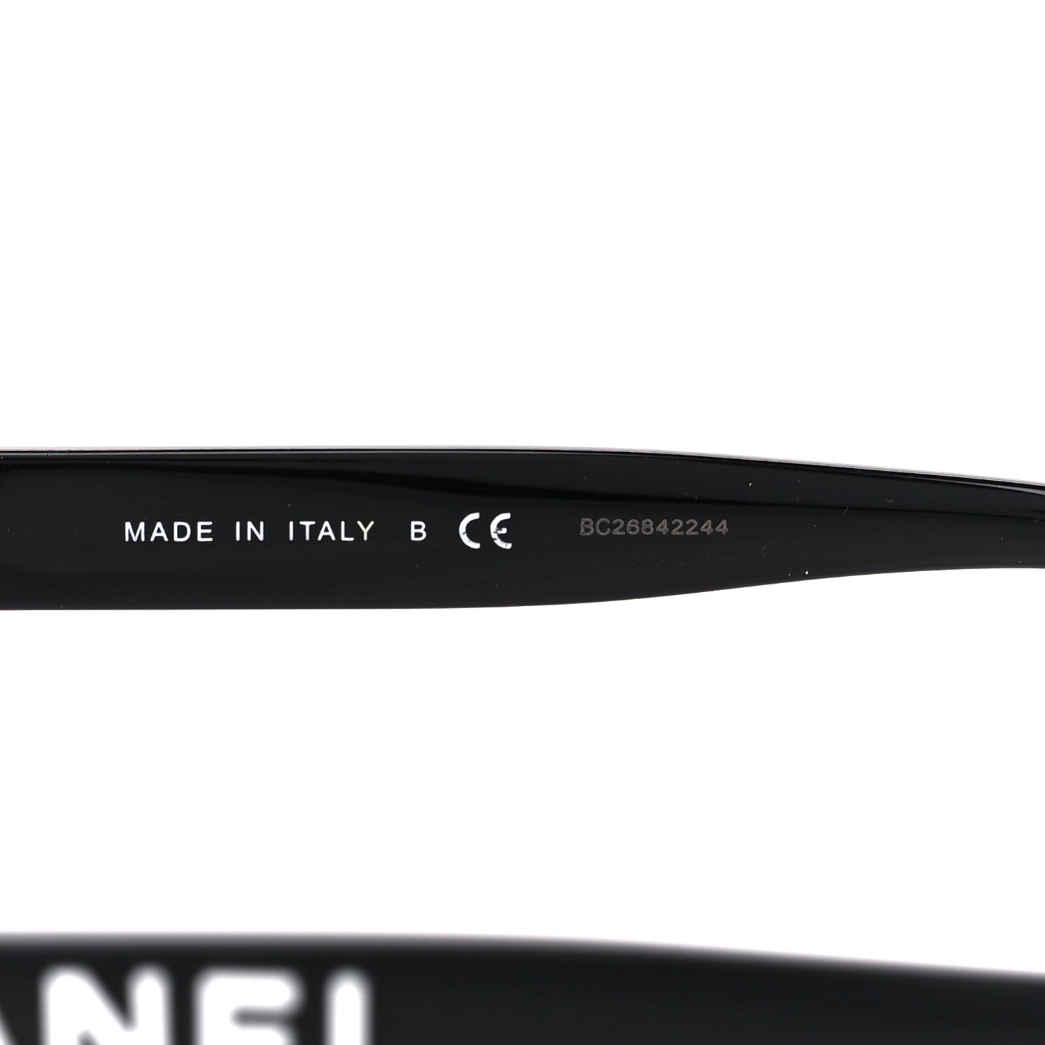 Chanel Acetate Square Sunglasses 5408-A Black 6 of 8