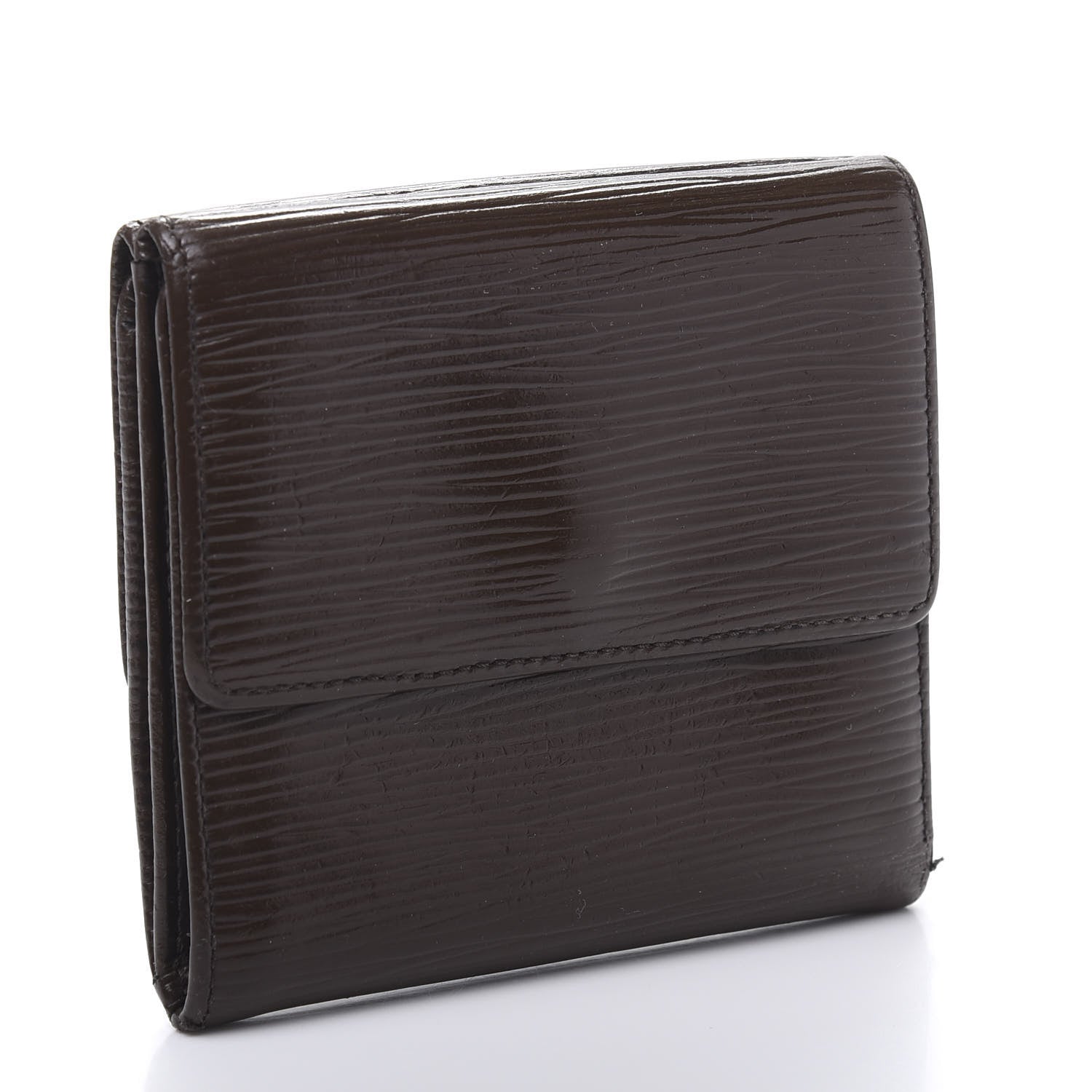 Louis Vuitton Epi Elise Wallet Moka 3 of 10