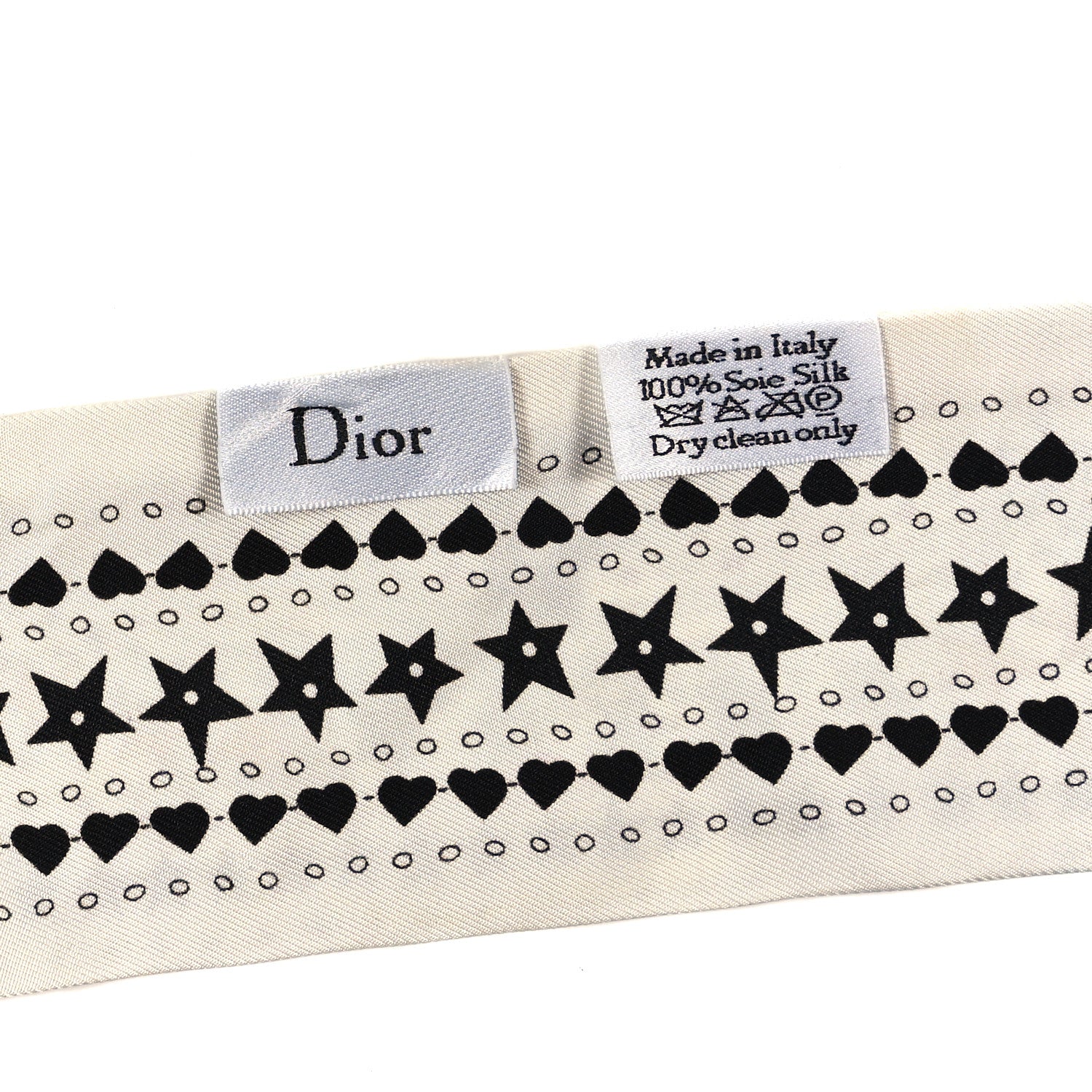 Christian Dior Silk High Priestess Tarot Mitzah Scarf Off White