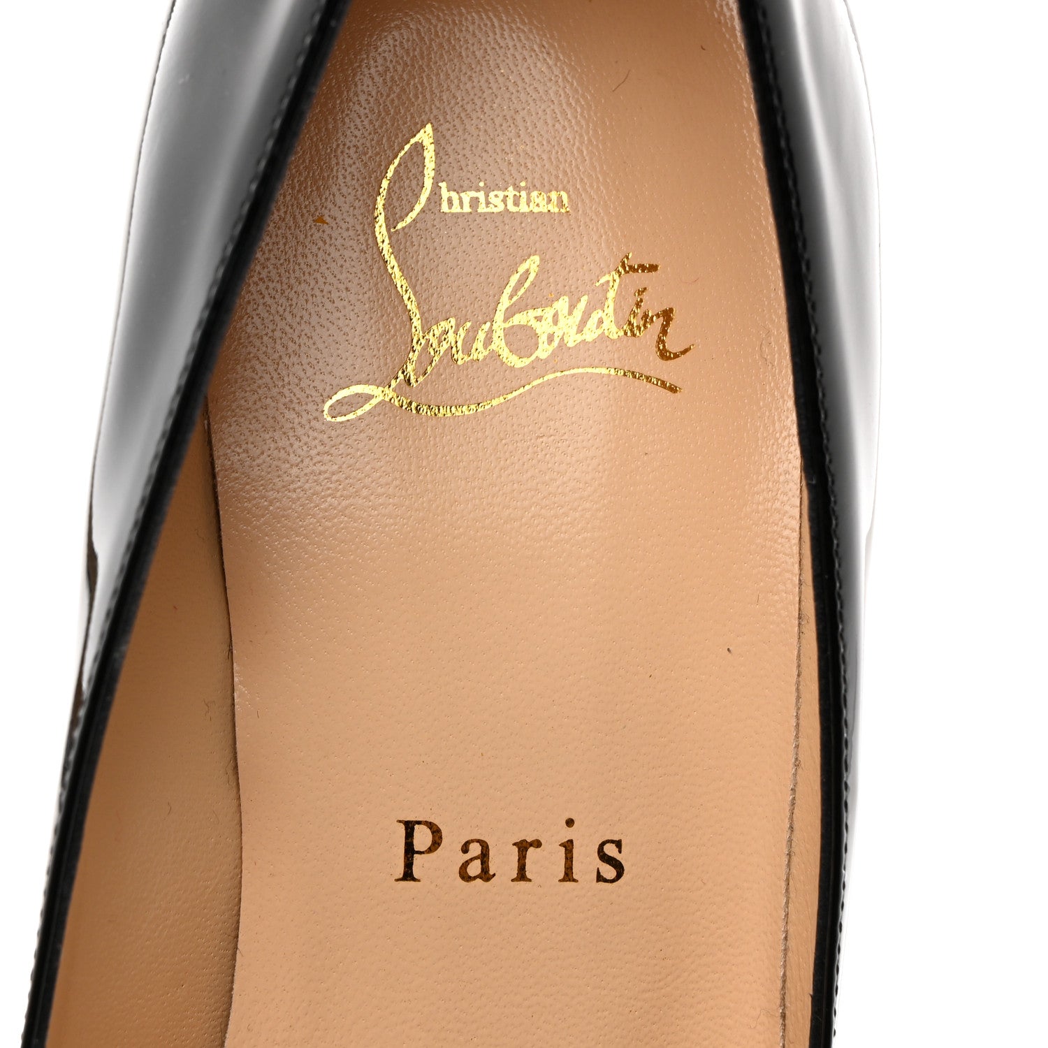 Christian Louboutin Patent New Very Prive 120 Pumps 37 Black 6 of 8