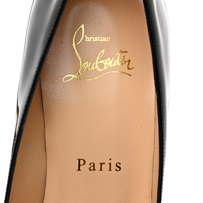 Christian Louboutin Patent New Very Prive 120 Pumps 37 Black 6 of 8