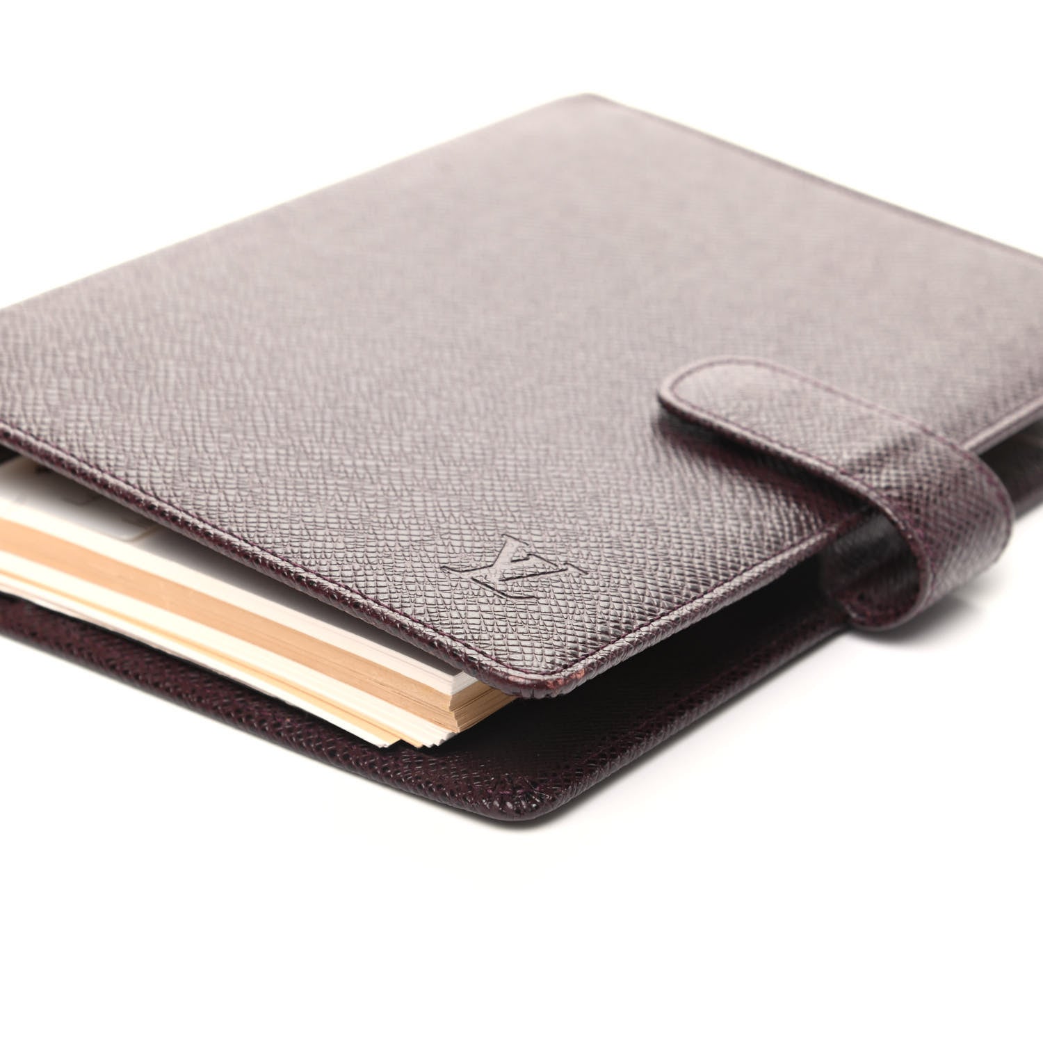 Louis Vuitton Taiga Medium Ring Agenda Cover Acajou 8 of 8
