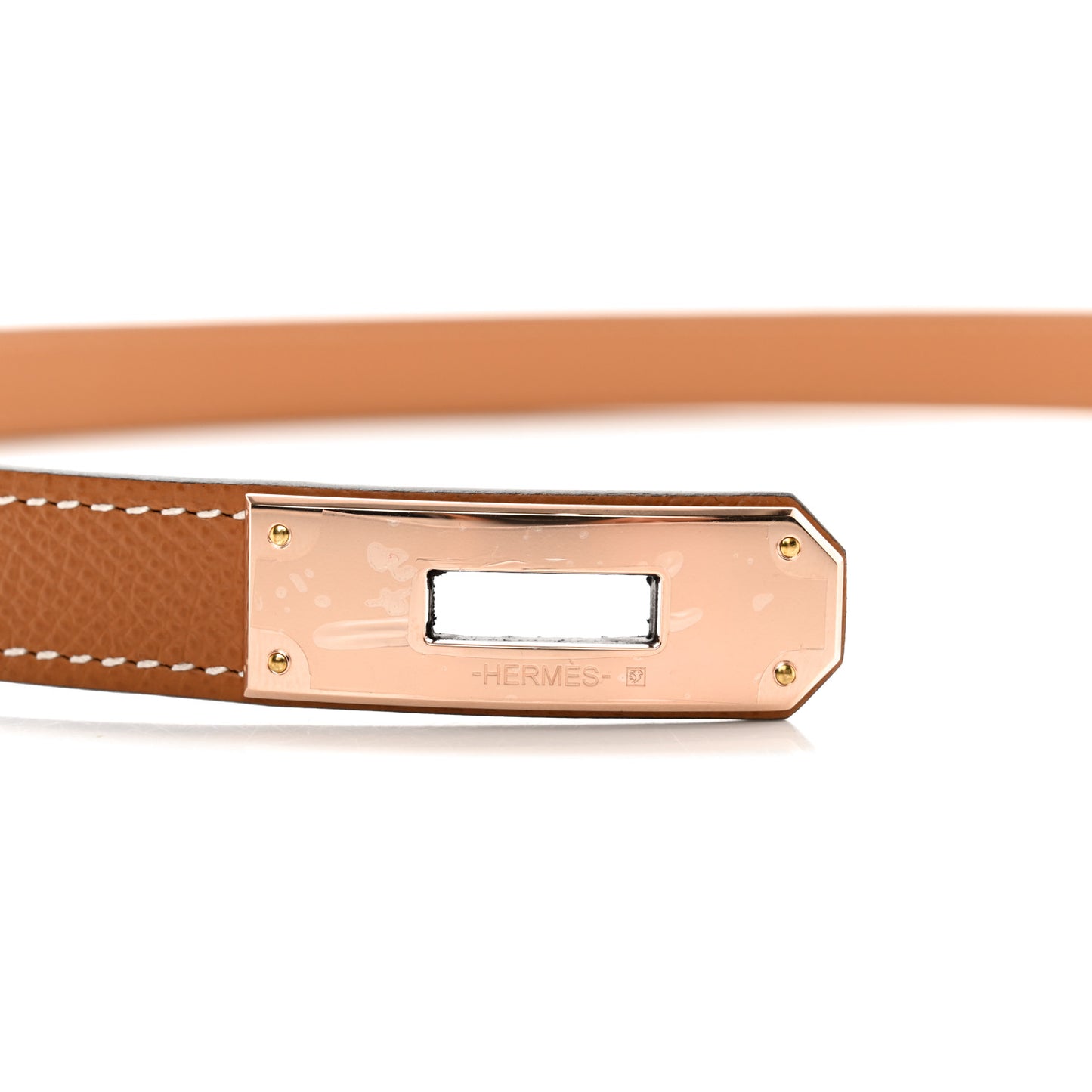 Epsom Kelly Belt Gold