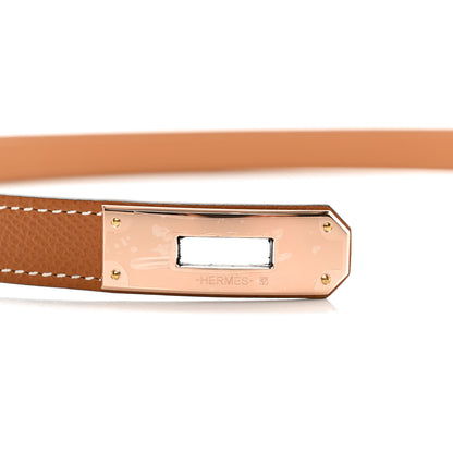 Hermes Epsom Kelly Belt Gold 6 of 7