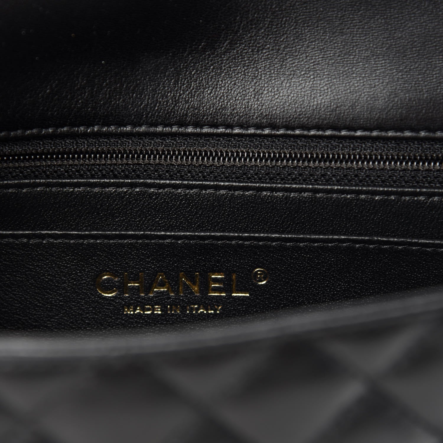 Chanel Lambskin Quilted Mini Rectangular Flap Black 8 of 11