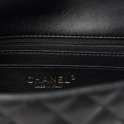 Chanel Lambskin Quilted Mini Rectangular Flap Black 8 of 11